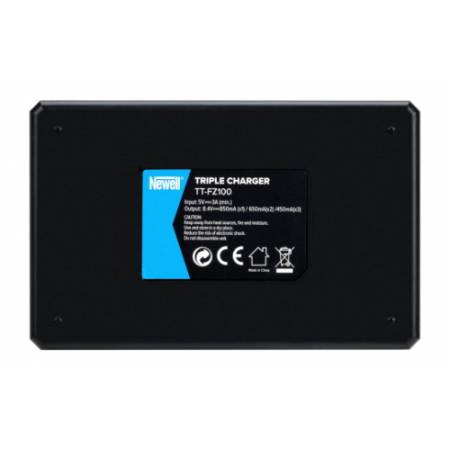 Newell TT-USB-C-NP-FZ100 - trójkanałowa ładowarka USB-C do akumulatorów Sony NP-FZ100